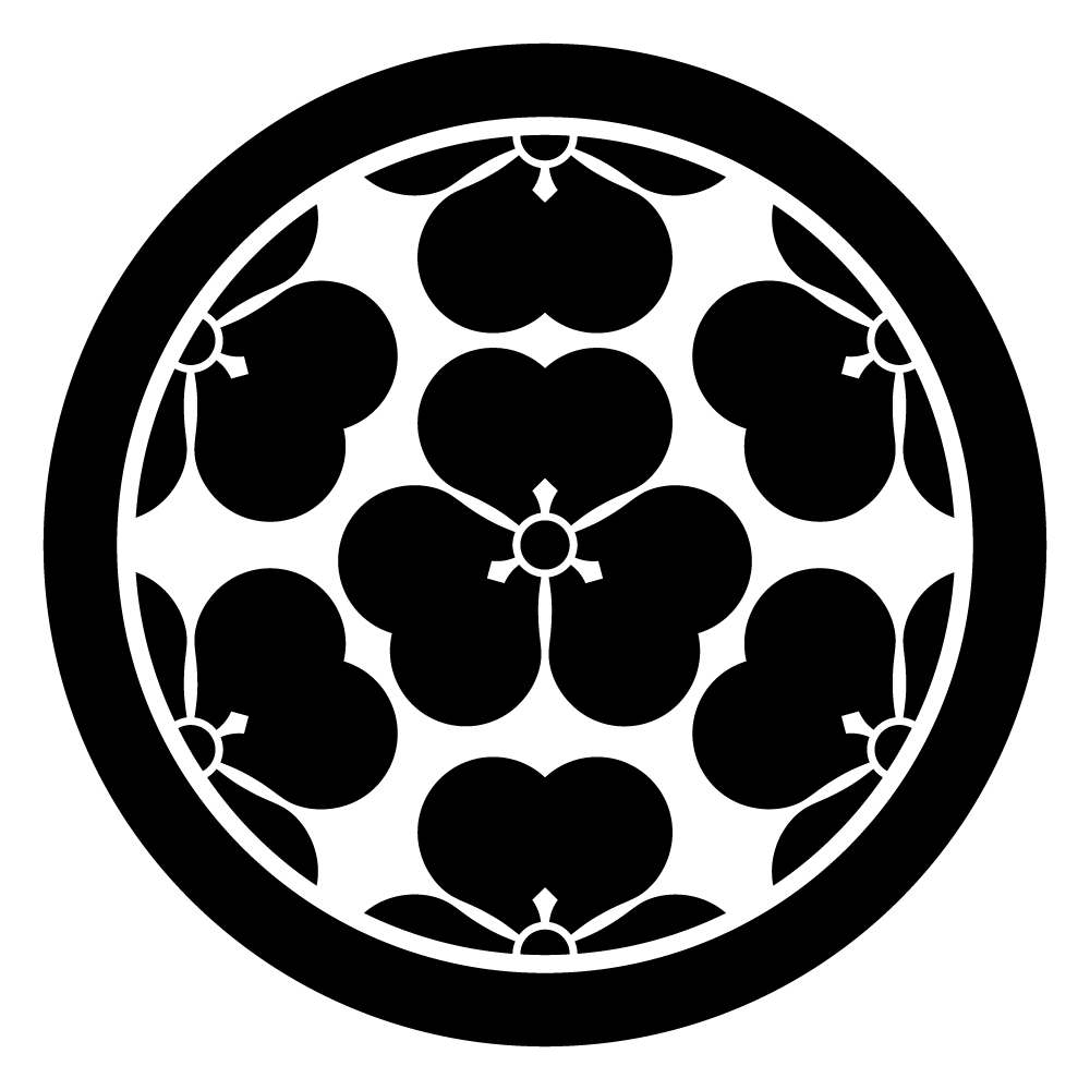 Maru ni Nanatsu Katabami (Seven Wood Sorrel in a Circle)